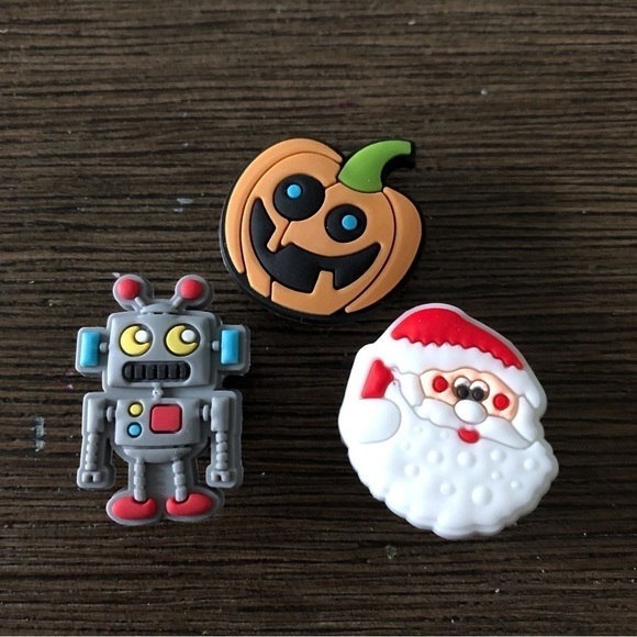 Holiday shoe charms jibbitz (3pk) - Picture 1 of 2